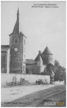 Église et château (Manonville)